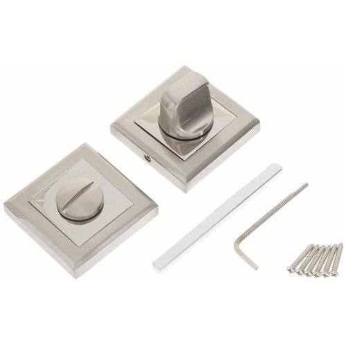 Завертка сантехн. Cordi WC17D белый никель