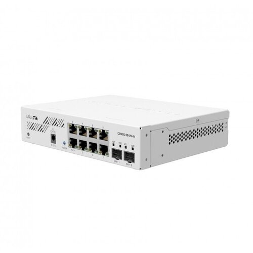 MikroTik Сетевое оборудование MikroTik CRS310-1G-5S-4S+IN Коммутатор 1RJ45 1Gbit, 5*SFP 1Gbit, 4*SFP 10Gbit, POE in, indoor case, RouterOS L5