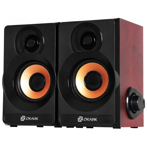 Колонки 20 Oklick OK-161 черныйвишня 151200₽