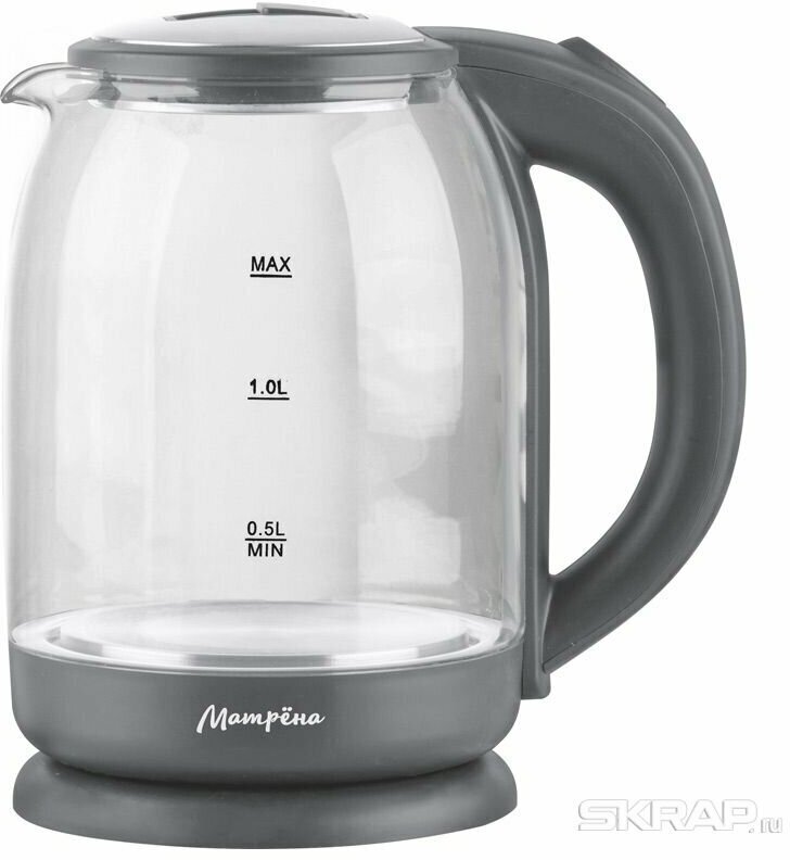 фото Электрочайник Матрёна MA-154 (серый)