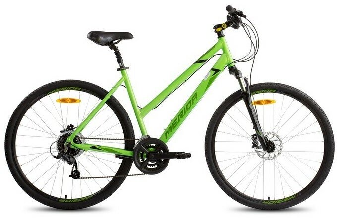 Велосипед Merida Crossway 10 Lady (2022) green/black green