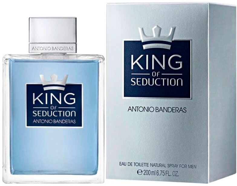 Antonio Banderas, King Of Seduction, 200 мл, туалетная вода мужская