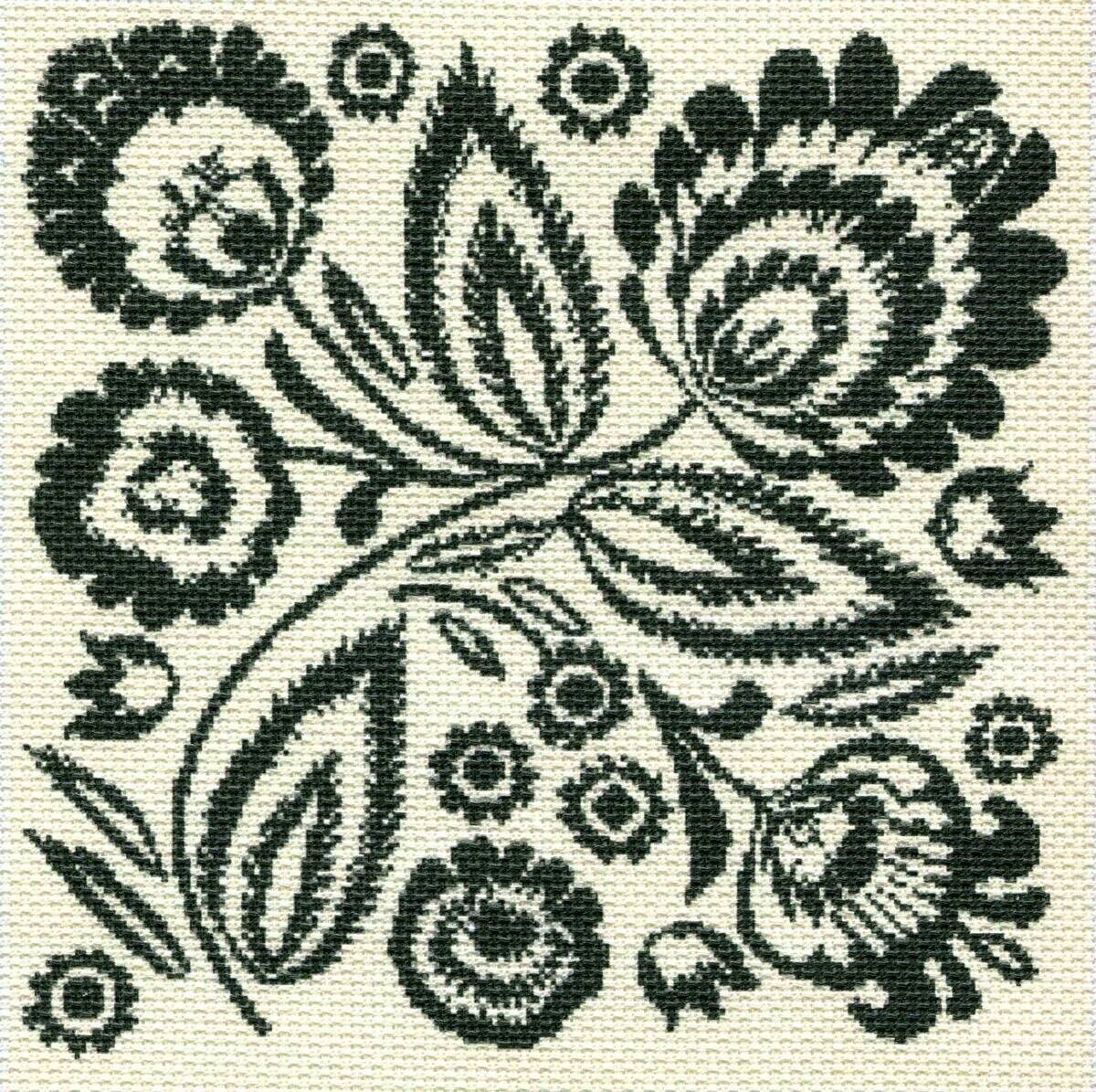 Канва с рисунком 41/41 «Матрёнин Посад» 1740 Таинственный Цветок