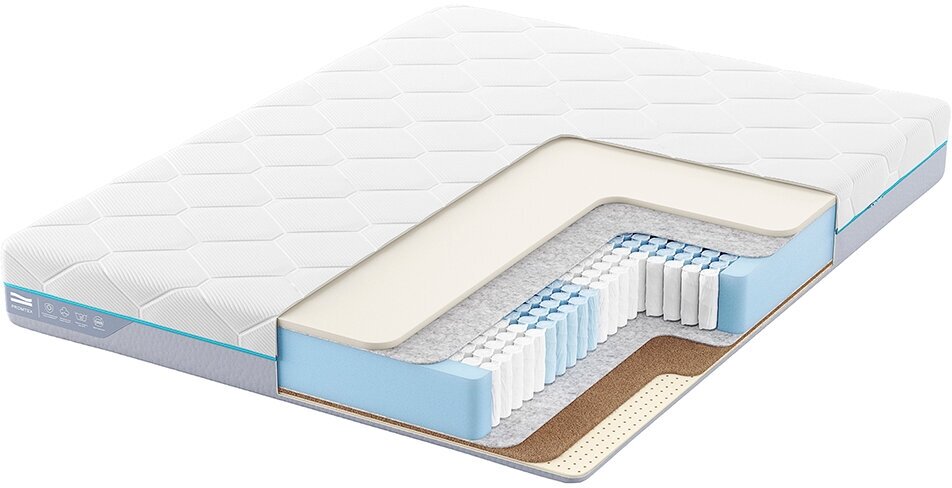 Матрас с независимыми пружинами PROMTEX Multipacket Middle Memory 1 120x200