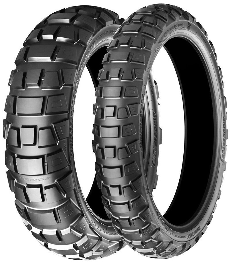 Bridgestone battlax adventurecross ax41 110/80 b19 59q tl front