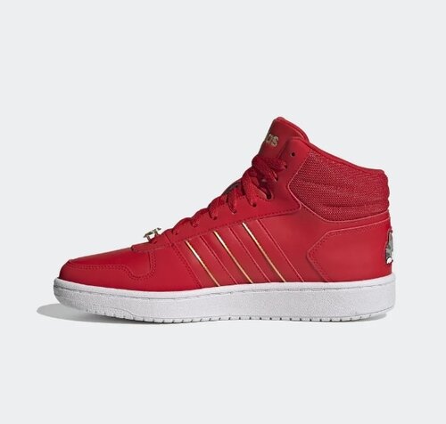 Кеды adidas Hoops 2.0 Mid, размер 7,5 UK, красный