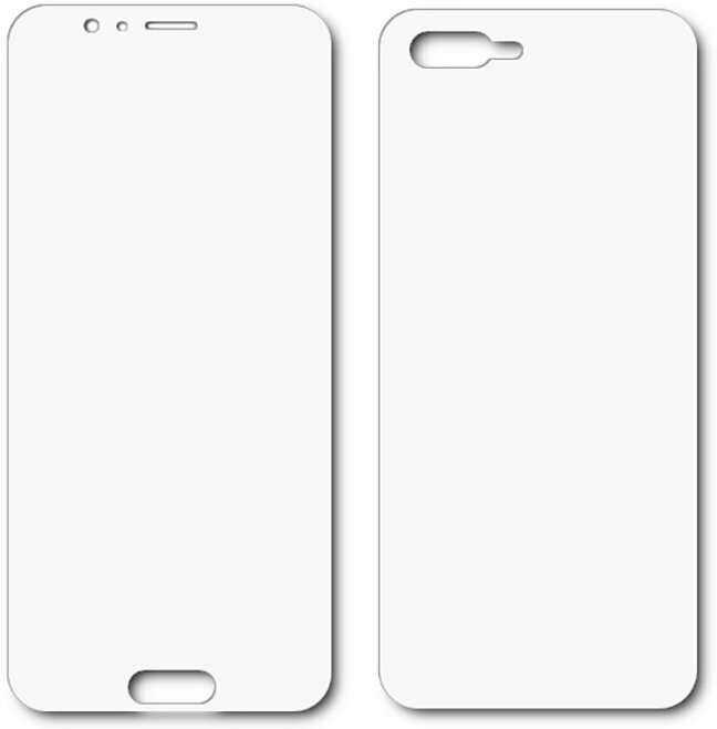 Гидрогелевая пленка LuxCase для Honor V10 0.14mm Matte Front and Back 87622 - фото №8