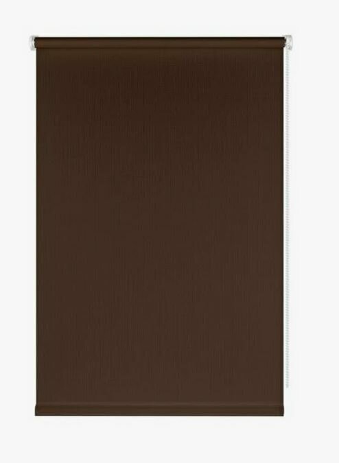 Штора рулонная Shantung 90х160см шоколад - фотография № 10