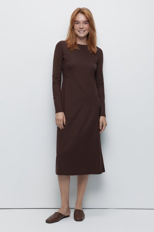 Платье Befree, размер XS INT, коричневый