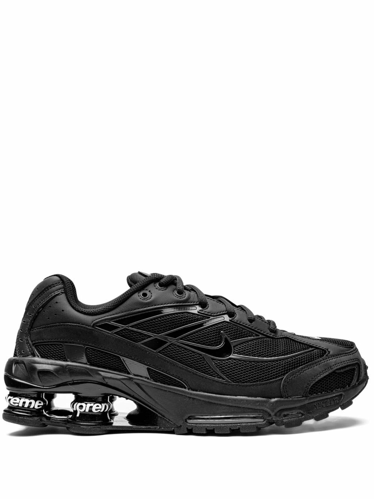 Кроссовки NIKE x Supreme Shox Ride 2 SP, размер 10 US, черный