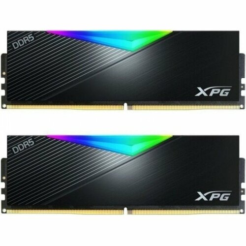 Оперативная память Adata DDR5 32GB 2x16Gb 8000Mhz PC-64000 XPG Lancer RGB CL38 38-48-48 145V black AX5U8000C3816G-DCLARBK 25510₽