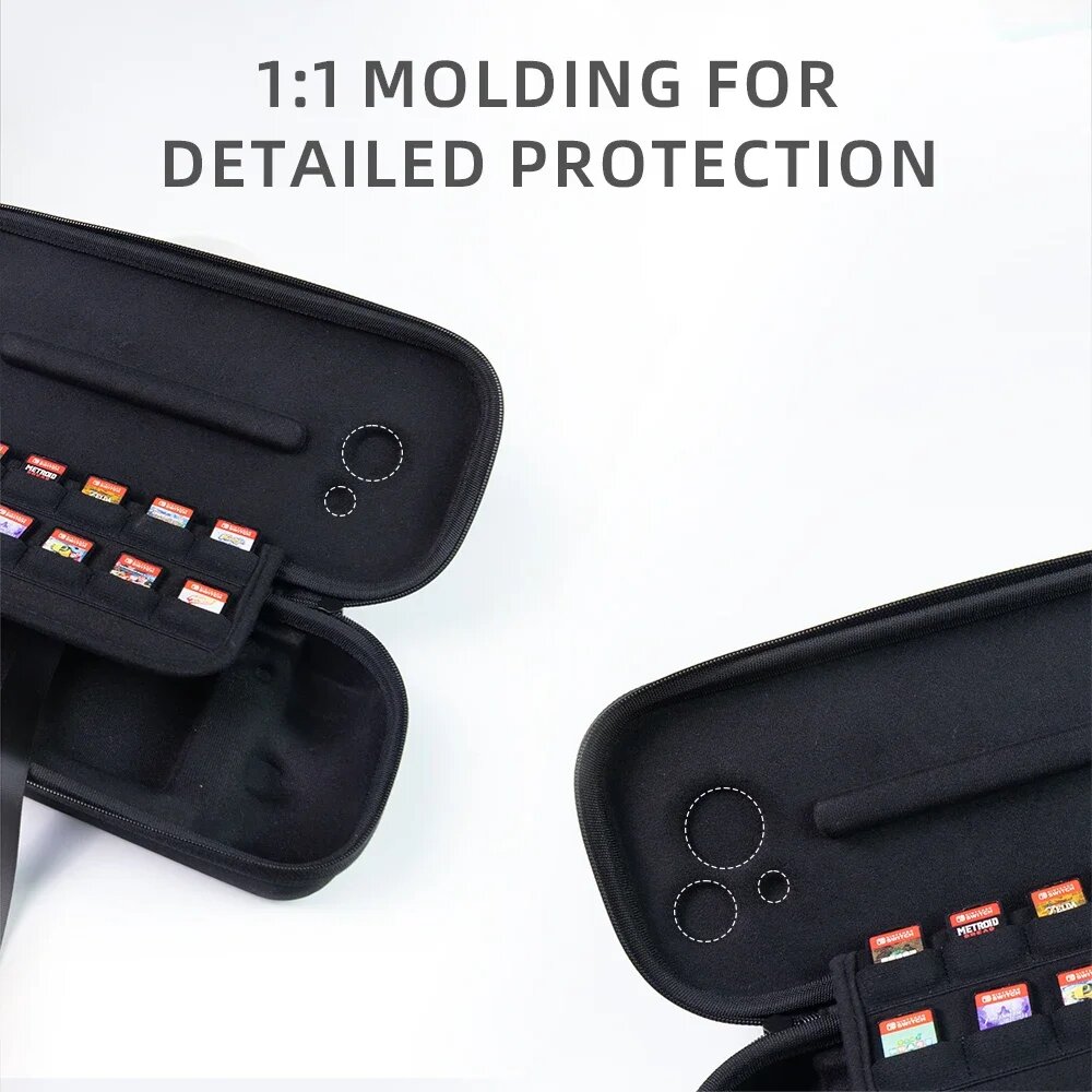 Сумка для хранения Mobapad, жесткая сумка для переноски телефона для Nintendo Switch, чехол на молнии, противоударный защитный чехол для контроллера Mobapad M6 — фото 1
