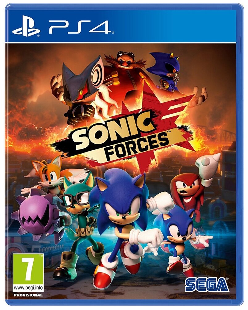 Игра Sonic Forces (русские субтитры) (PS4)