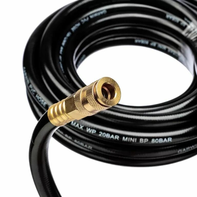 Изображение Шланг ПВХ (PVC) 12-18, 5 м, черный, БРС в комплекте GARWIN PRO 808740-1218-05
