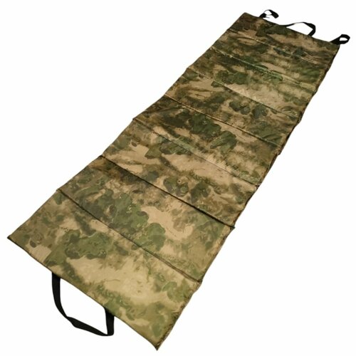 Раскладной туристический коврик в чехле 200х70х2 см цвет Камуфляж Мох