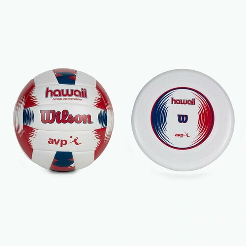 Набор волейбольный мяч фрисби Wilson Hawaii AVP р5 4699₽