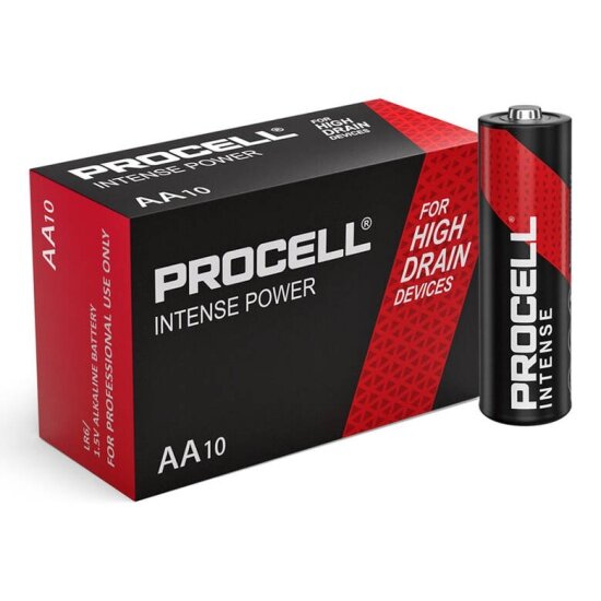 Элемент питания Duracell Procell Intense LR6 AA бл 10