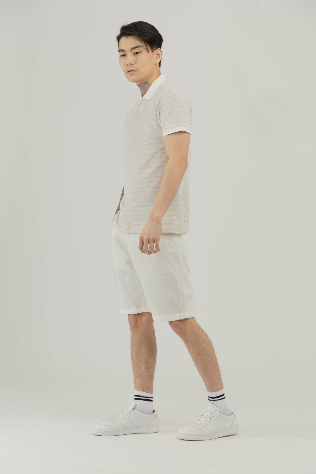 Поло спортивное TERRA PRO, размер S, beige — фото 1