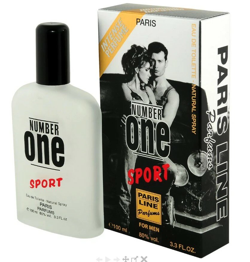 Paris Line Parfums "Number One "Sport" туалетная вода мужская 100мл