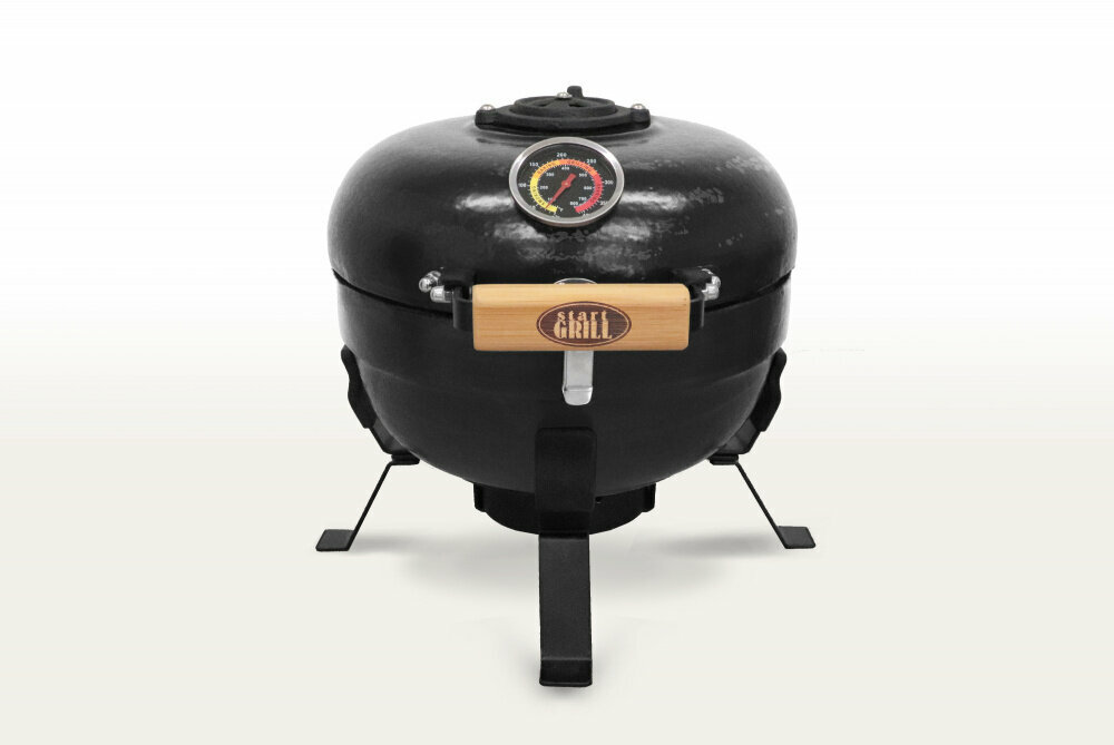 Start Grill Портативный керамический гриль TRAVELLER 12 дюймов (черный) (305 см)