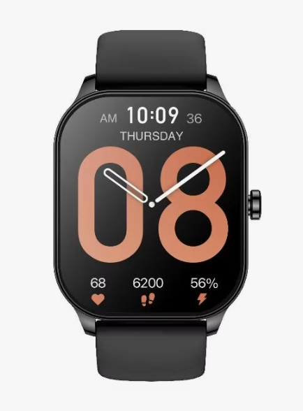 Умные Смарт-часы Xiaomi Amazfit Pop 3S A2318 черные 1,96' HD Amoled