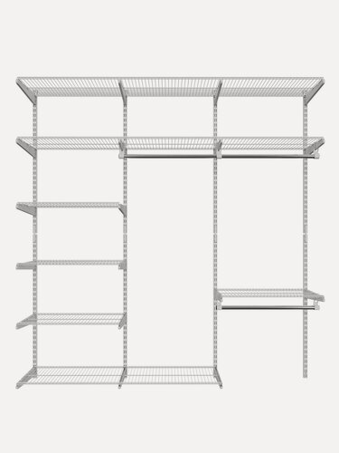 Изображение товара Гардеробная система ДиДжей, №52 белый, 192х35х192 см