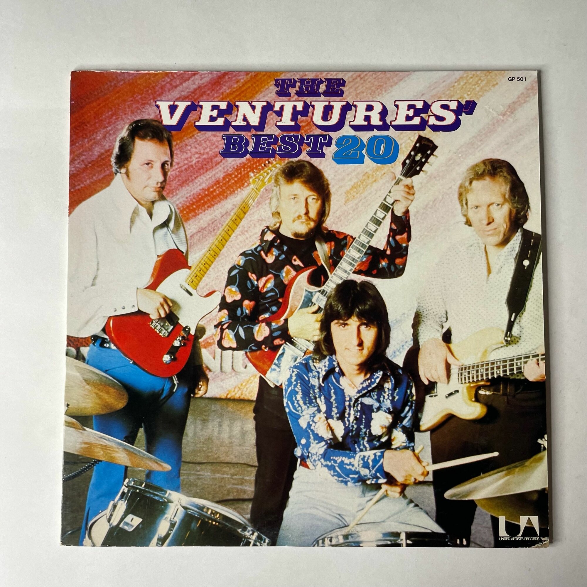 Винтажная виниловая пластинка LP The Ventures The Ventures Best 20 (Япония 1977) (Без Оби)