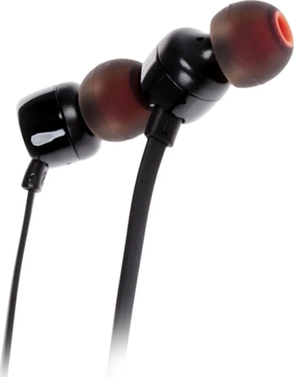 Наушники JBL , 3.5 мм, внутриканальные, красный [jblt110red] - фото №16