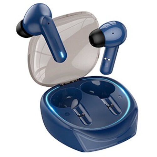 Наушники внутриканальные Borofone BW37 Amused Bluetooth TWS цвет голубой 131600₽