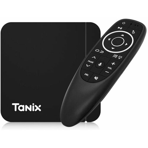 TANIX W2A 216GB с настройками ANDROID TV фильмы телепередачи пульт G10s голосовой поиск и аэромышь 4500₽