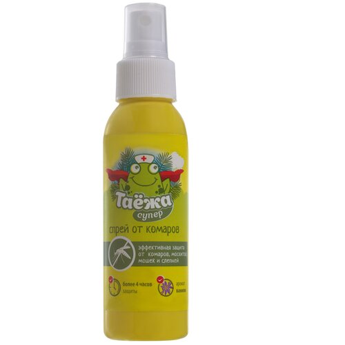 Спрей от комаров Таежа супер, 100 мл 15163591