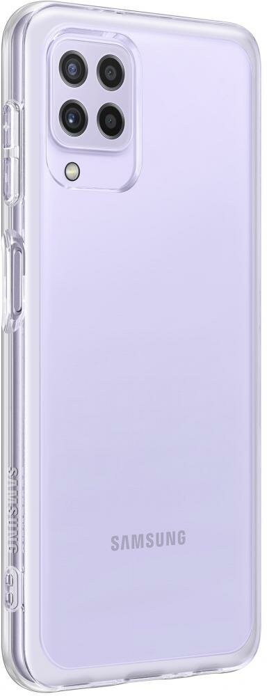 Чехол для Samsung A22 LTE Soft Clear Cover Transparent EF-QA225TTEGRU