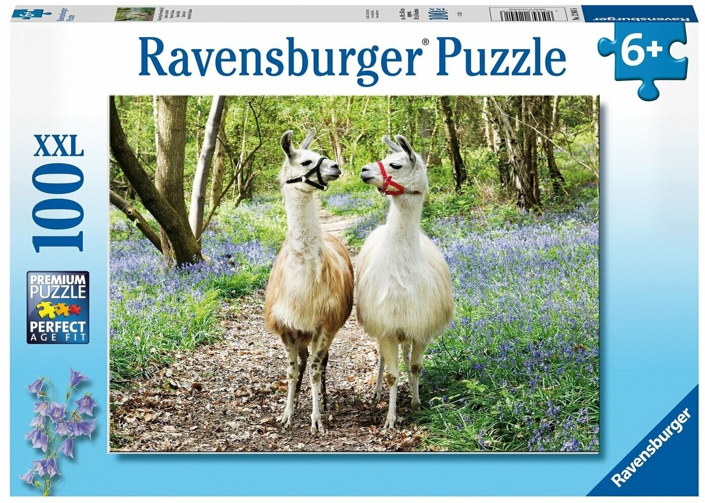 Пазл Ravensburger Ламы, 100 элементов, технология Softclick, 12941