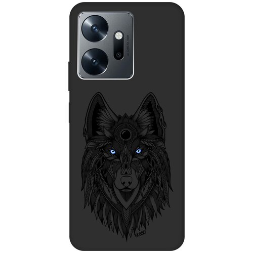 Матовый Soft Touch силиконовый чехол на Infinix Zero 20, Инфиникс Зеро 20 с 3D принтом Grand Wolf черный матовый soft touch силиконовый чехол на infinix zero 20 инфиникс зеро 20 с 3d принтом nirvana черный