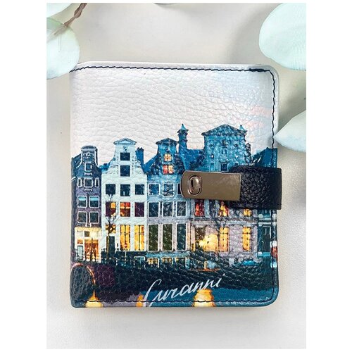 фото Женский небольшой кошелек curanni с принтом джорнале
