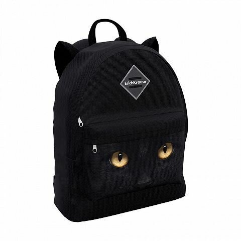 Рюкзак ErichKrause® EasyLine® Animals 17L Black Cat 57280