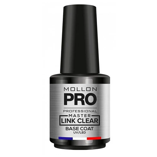 MOLLON PRO Базовое покрытие MASTER LINK CLEAR BASE COAT UV/LED (12 ml)