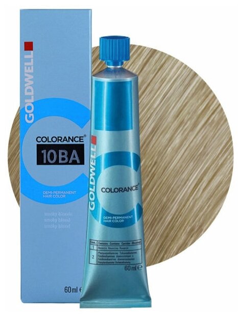 GOLDWELL COLORANCE тонирующая крем-краска для волос 10BA 60 МЛ