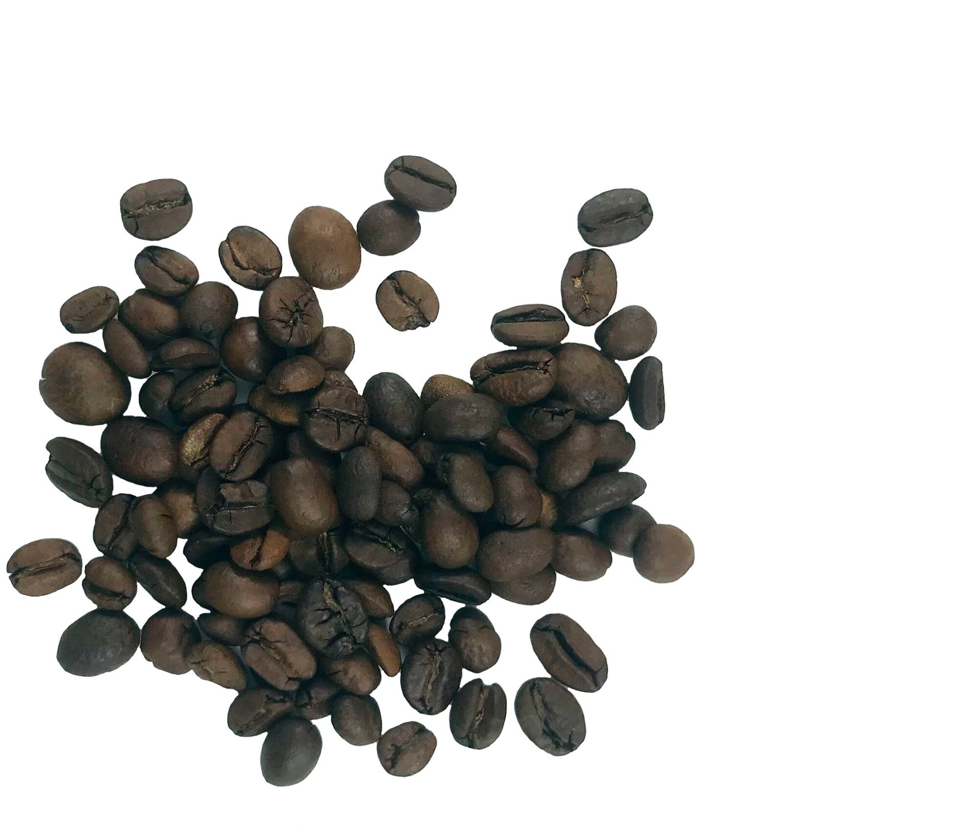 Кофе в зернах свежеобжаренный Brazil Santos Бразилия Сантос 100% арабика , 0.25 - фотография № 4