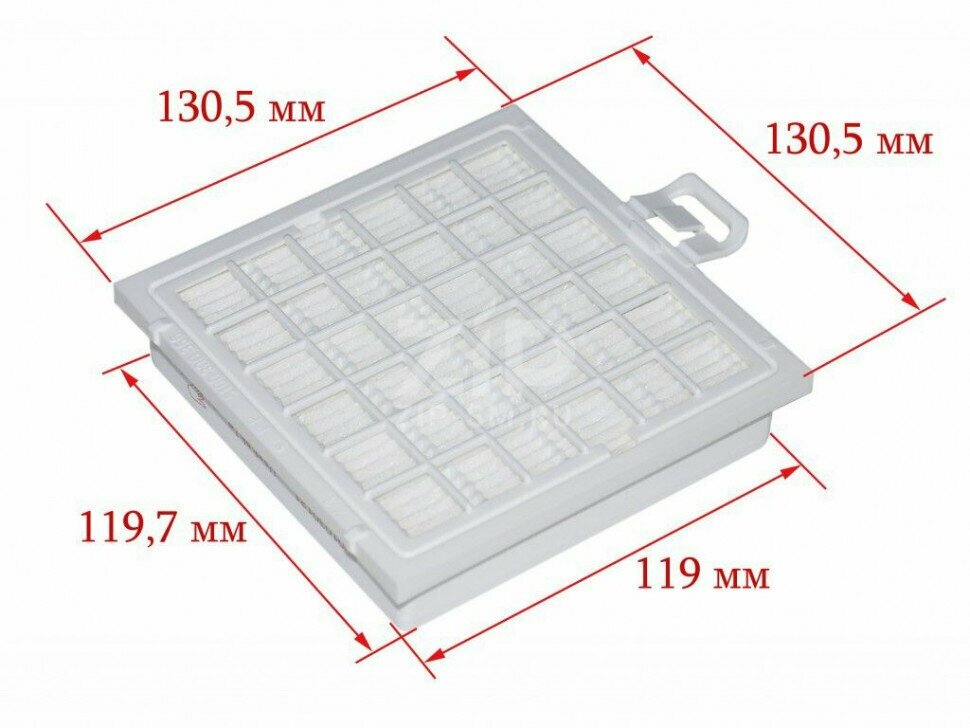 Bosch HEPA-фильтр BBZ151HF, 1 шт. - фотография № 11