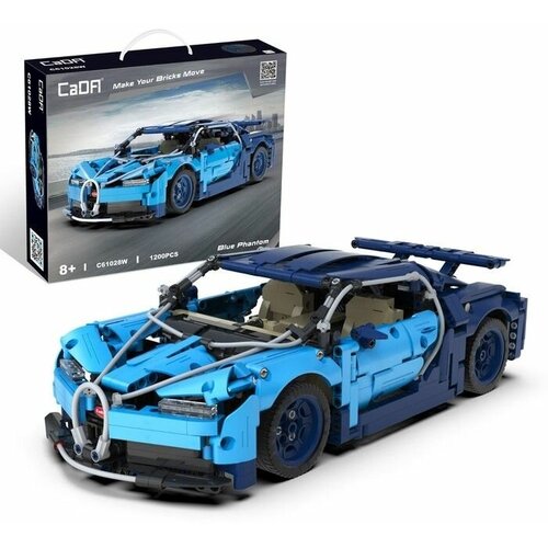 Конструктор техно 'Спорткар', 1200 деталей