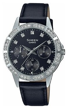 Наручные часы CASIO Японские наручные часы Casio Sheen SHE-3517L-1AUEF