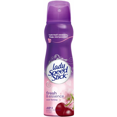 Дезодорант Lady Speed Stick Fresh&Essence Glamour Cool Цветок Вишни 150 мл