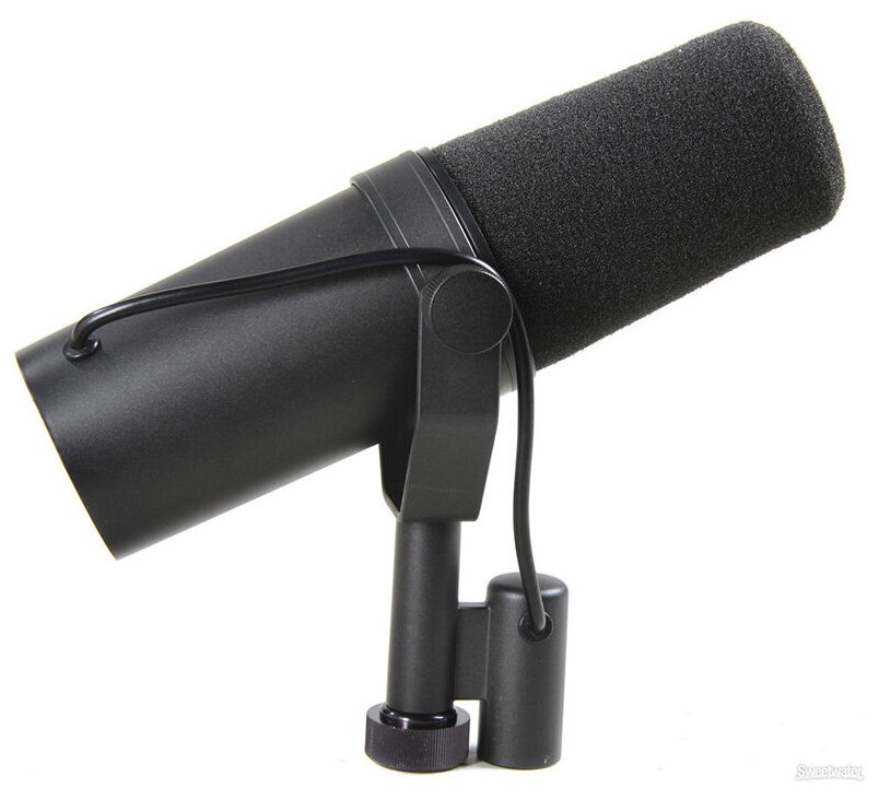 Динамический микрофон Shure (Black) - фото №12