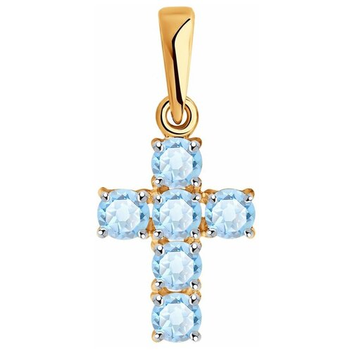 Подвеска Diamant из золота с топазами 31-330-01631-1