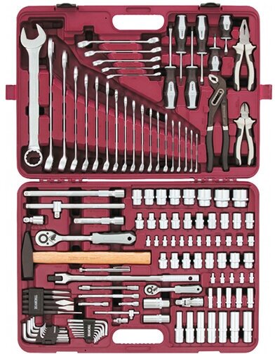 Набор инструментов THORVIK 1/4 1/2 127 предметов