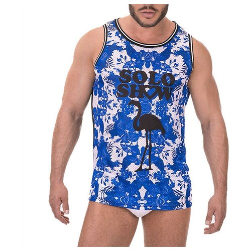 фото Майка barcode berlin, однотонная, размер l, голубой