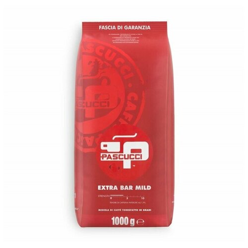 Кофе Pascucci Extra BAR MILD, зерновой, 1 кг