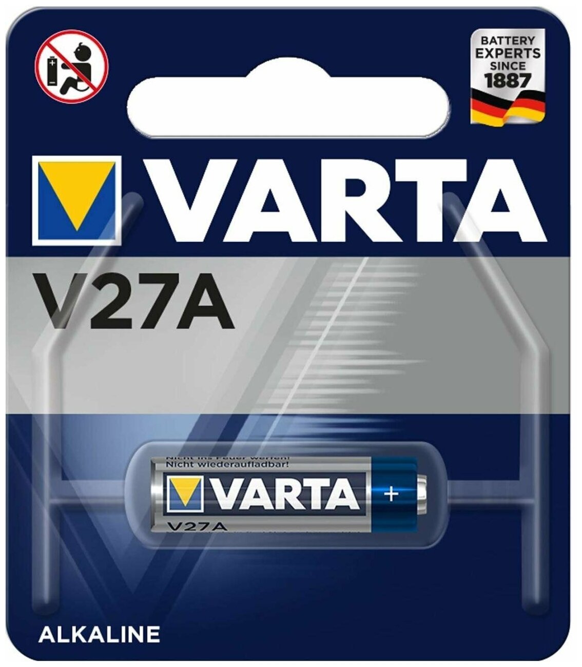 Батарейка Сигналка VARTA Коробка A27 12V ( 10)