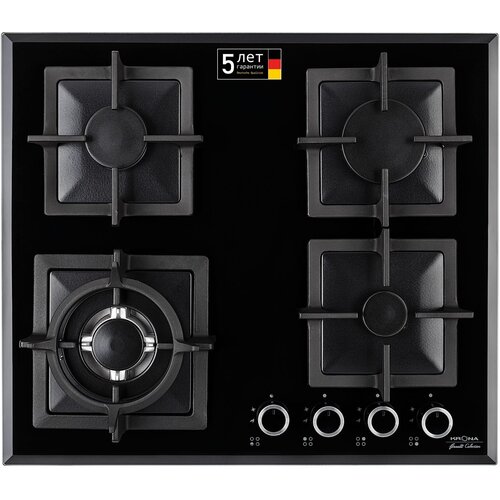 Газовая варочная поверхность Krona Calore 60 черный 2032200₽